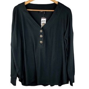 NWT 90’s Urban Outfitters Oversize Long Sleeve Shirt sz XS